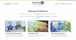Desktop Screenshot of hackingui.com