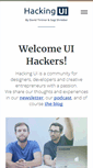 Mobile Screenshot of hackingui.com